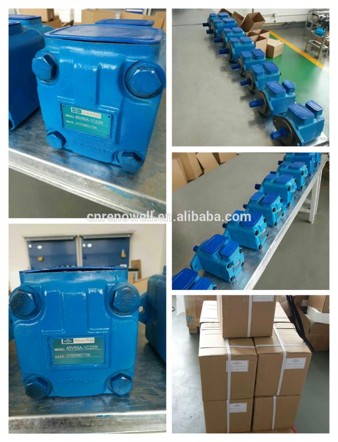 Blaue Schaufel-Art Pumpe eine Jahr-Garantie für Spritzgussmaschine